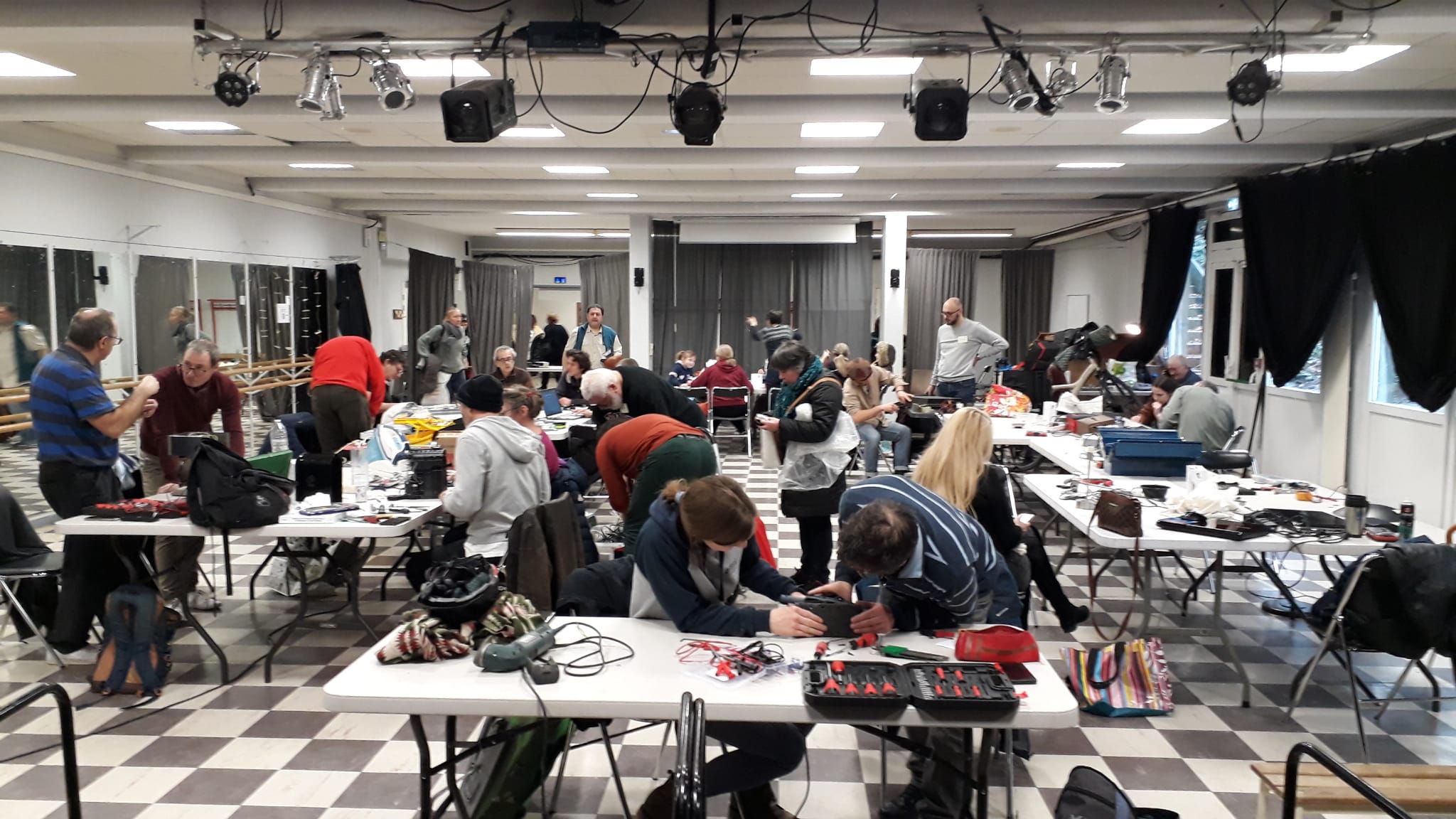 Vue d'ensemble d'un Repair Café